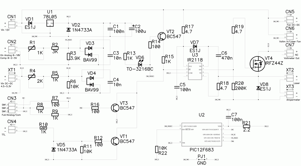 Endurance Mo2 Schematics