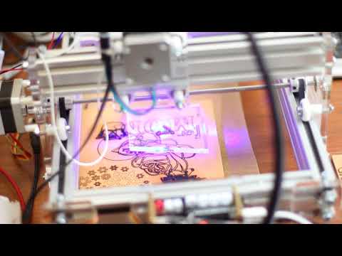 The Endurance DIY engraving / cutting machine for home, workshop and for your business.