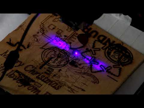The Endurance 10 Watt (10000 mW) laser "Invincible" module (add-on) with 445 nm wavelength for any 3D printer / CNC machine
