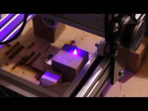 The Endurance 3 - 3.5 watt (3000 - 3500 mw) diode laser head. A solid-state laser accessory (attachment) for your 3D printer or CNC machine (router)