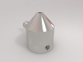An Endurance laser air nozzle: ver 1.0 / ver 2.0 (fully open-source). Make your laser cutting fast and accurate!