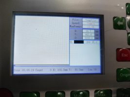 An Endurance 80 watt Custom Co2 Laser Machine with 6x5' (2x1.7 m) working size area
