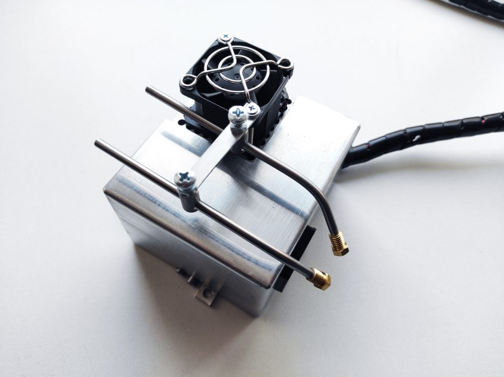 15 watt (15 000 mW) of a real optical laser power - DUOS laser system. Laser head for your 3D printer / CNC machine / engraving machine