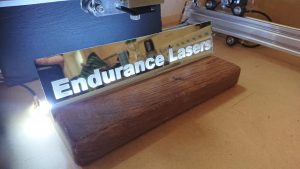 The 2-2.1 watt (2000-2100 mw) solid-state (diode) laser module for your 3D printer or CNC mill. Affordable unit for laser engraving and laser cutting.