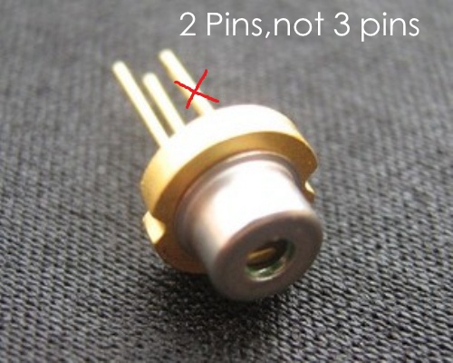 350mw 405nm Nichia Laser Diode GH04W10A2GC