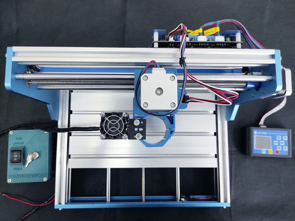 5-5.5-5.6 watt (5000 - 5500 - 5600 mW) diode laser attachment (improvement) for any 3D printer and CNC router. Laser cutting / engraving instrument