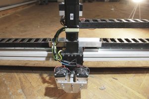 A huge CNC frame 6x4 meter (18x12'). Ultimate laser engraving machine