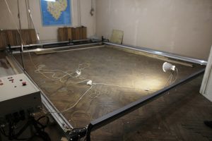 A huge CNC frame 6x4 meter (18x12'). Ultimate laser engraving machine