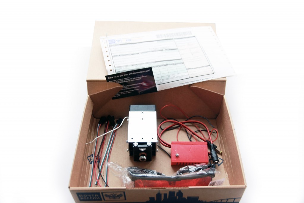 Get all you need to get started with an Endurance 8 watt diode laser attachment