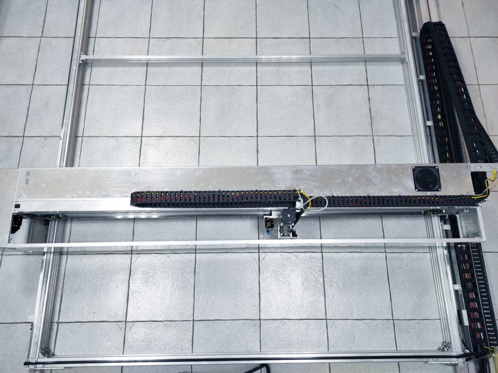 An Endurance 80 watt Custom Co2 Laser Machine with 6x5' (2x1.7 m) working size area