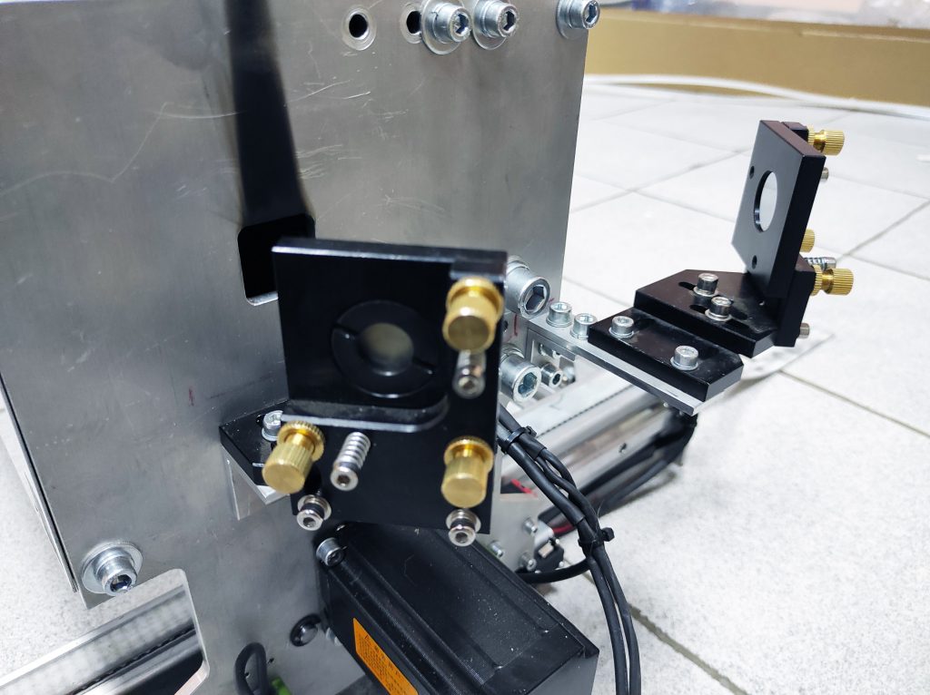 An Endurance 80 watt Custom Co2 Laser Machine with 6x5' (2x1.7 m) working size area