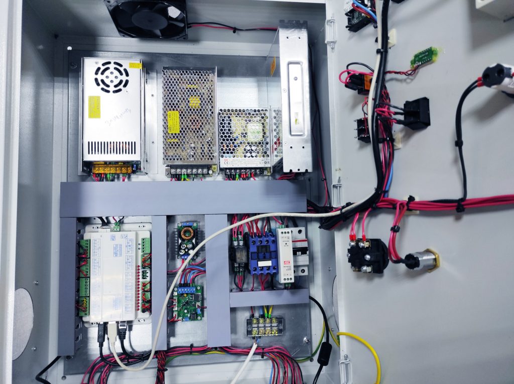 An Endurance 80 watt Custom Co2 Laser Machine with 6x5' (2x1.7 m) working size area