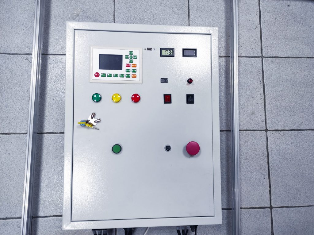 An Endurance 80 watt Custom Co2 Laser Machine with 6x5' (2x1.7 m) working size area