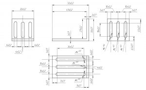 Universal laser mounting brackets