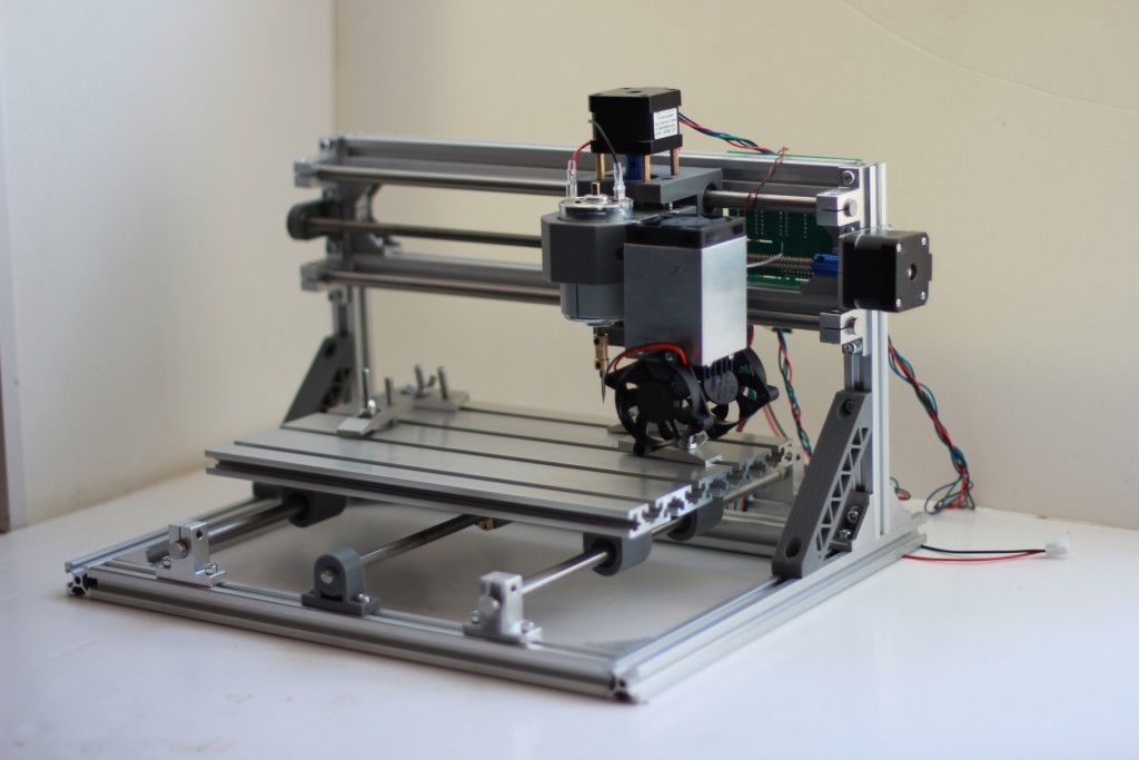 CNC 3018 machine with the Endurance diode blue 445 nm laser
