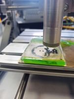 An Endurance 4 watt infrared diode-pumped solid-state (DPSS) laser metal marking head