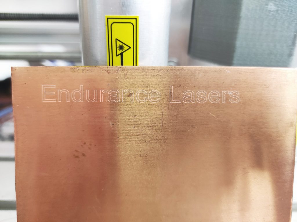 An Endurance 532 nm impulse DPSS laser module 4.5 watt power output