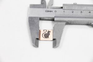 An Endurance 4 watt infrared diode-pumped solid-state (DPSS) laser metal marking head