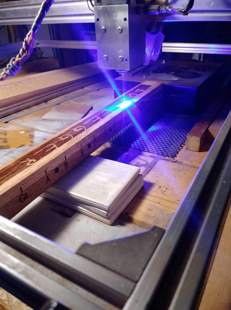 laser is very easy to install on any 3D printer 