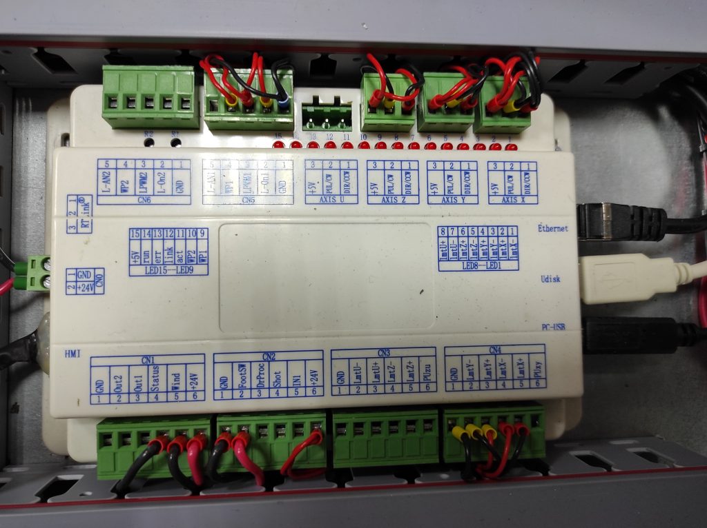 An Endurance 80 watt Custom Co2 Laser Machine with 6x5' (2x1.7 m) working size area