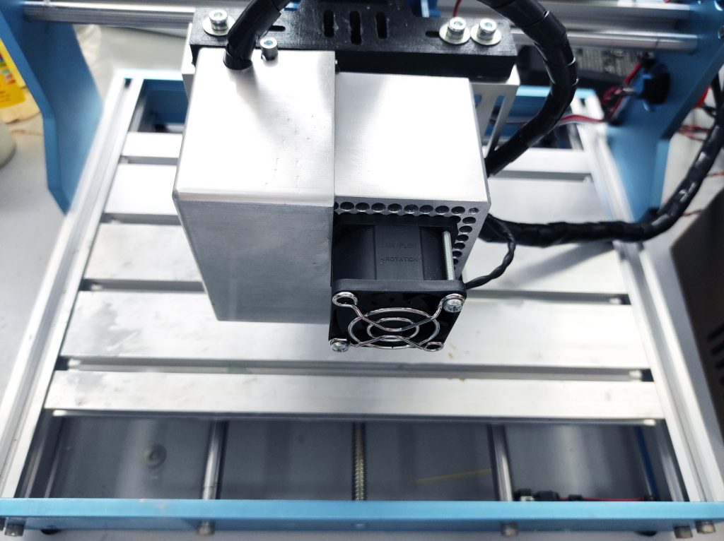 15 watt (15 000 mW) of a real optical laser power - DUOS laser system. Laser head for your 3D printer / CNC machine / engraving machine