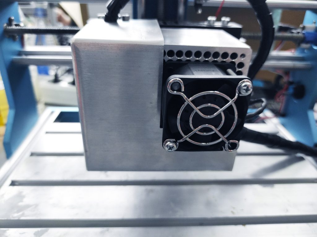 15 watt (15 000 mW) of a real optical laser power - DUOS laser system. Laser head for your 3D printer / CNC machine / engraving machine