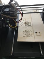8 watt (8000 mw) solid-state (diode) laser add-on (attachment) for any 3D printer and CNC router