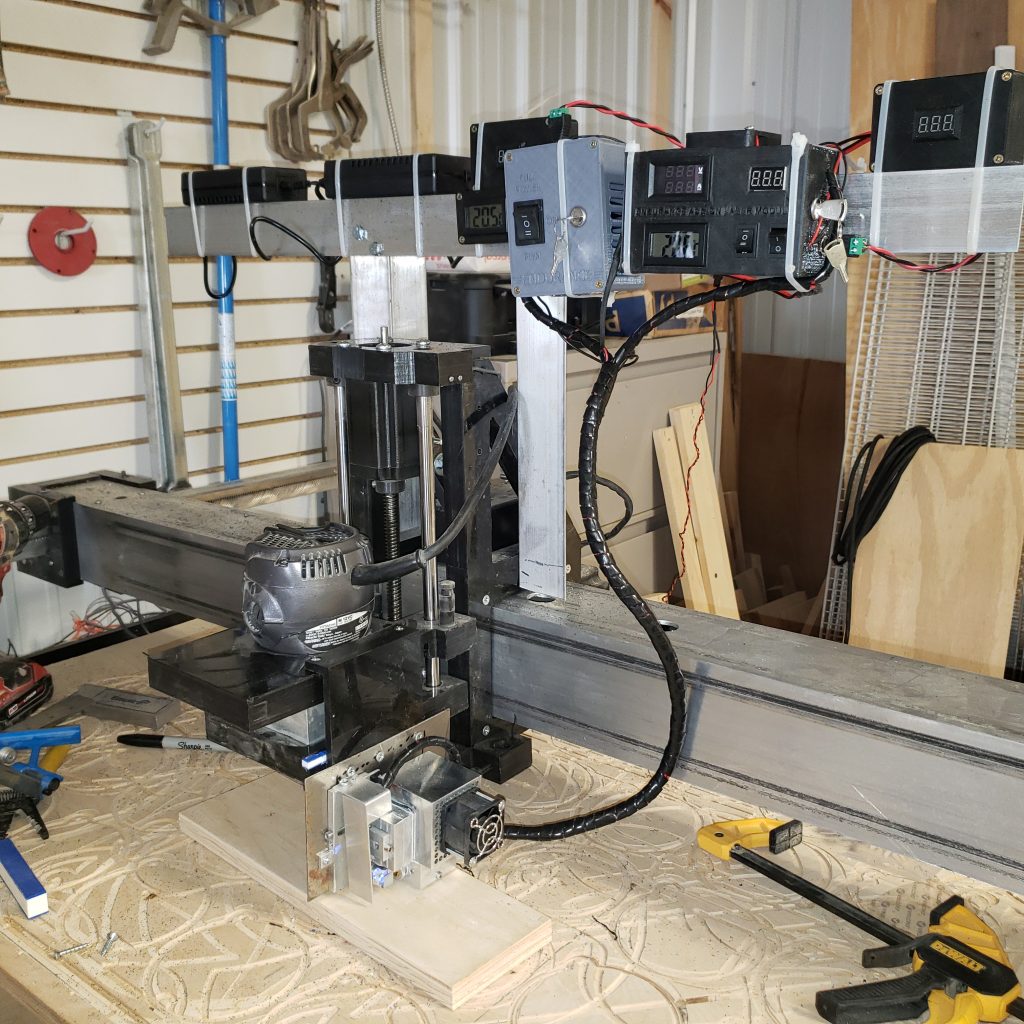 15 watt (15 000 mW) of a real optical laser power - DUOS laser system. Laser head for your 3D printer / CNC machine / engraving machine