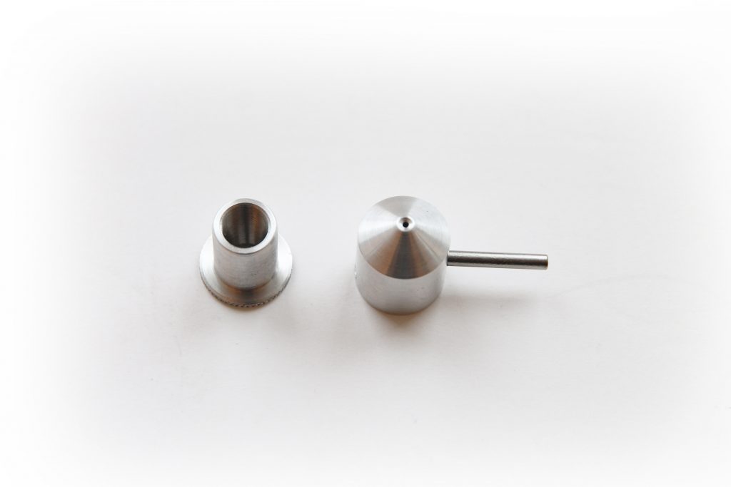 An Endurance laser air nozzle: ver 1.0 / ver 2.0 (fully open-source). Make your laser cutting fast and accurate!