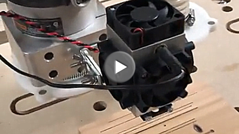 The Endurance 10 Watt (10000 mW) laser "Invincible" module (add-on) with 445 nm wavelength for any 3D printer / CNC machine
