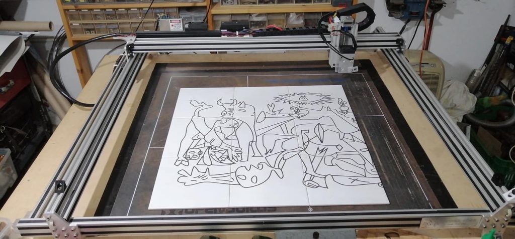 The Endurance 10 Watt (10000 mW) laser "Invincible" module (add-on) with 445 nm wavelength for any 3D printer / CNC machine
