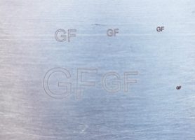 An Endurance 4 watt infrared diode-pumped solid-state (DPSS) laser metal marking head