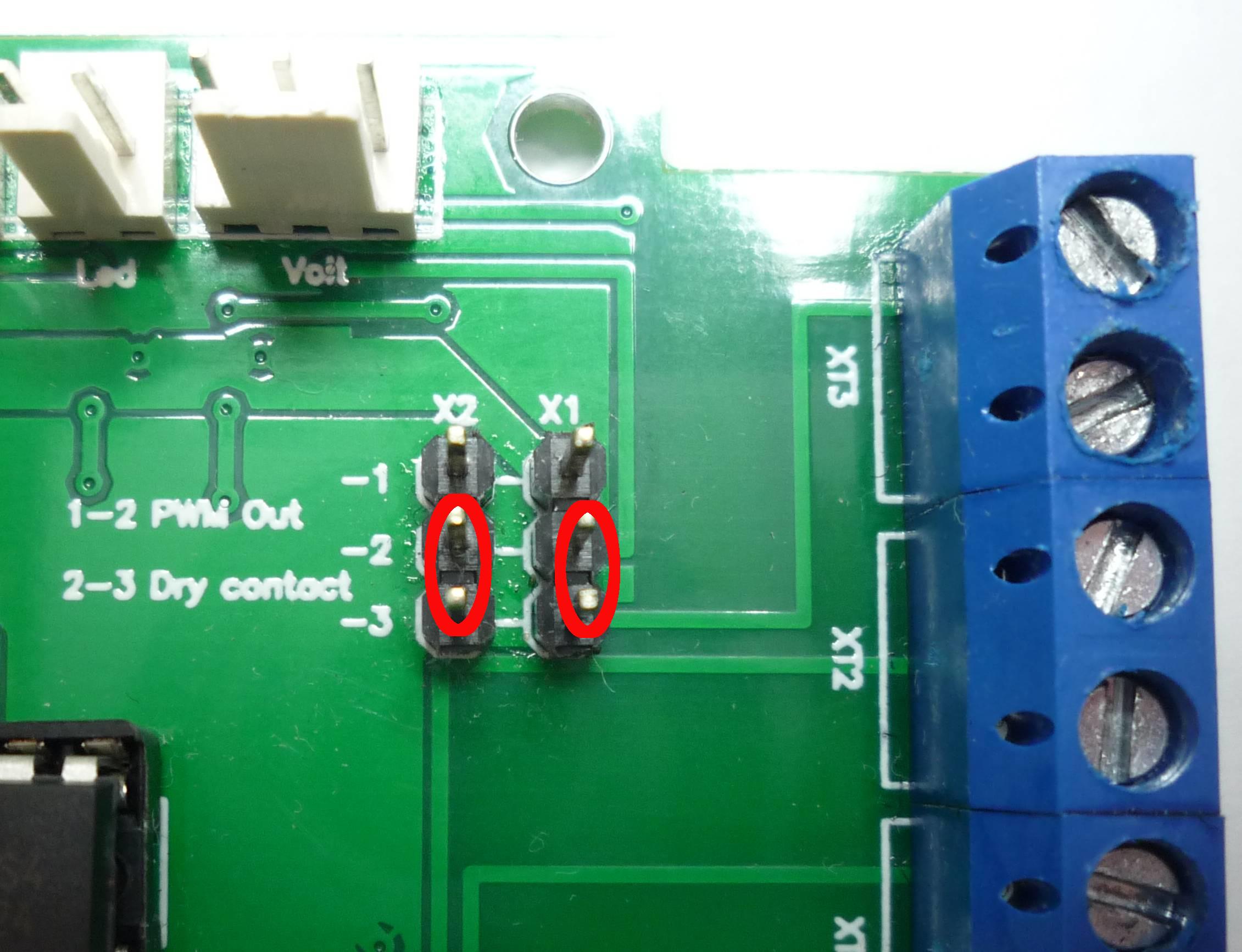 Open collector output.