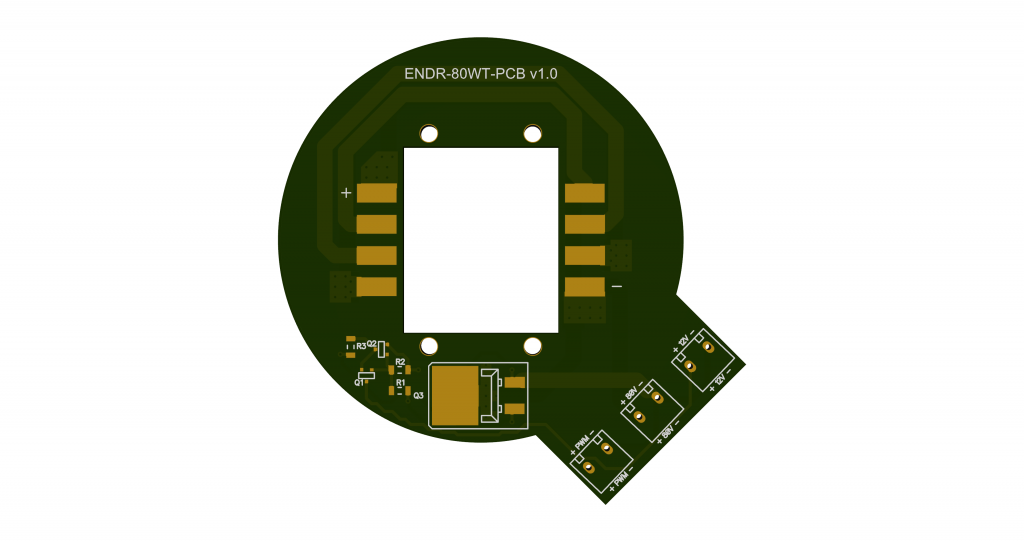 Endurance NICHIA NUBM31 / NUBM31T 85 watt laser module (laser diode array)