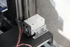 Industrial CNC frame 2x2 m (6x6') with the laser module.