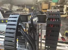 Industrial CNC frame 2x2 m (6x6') with the laser module.